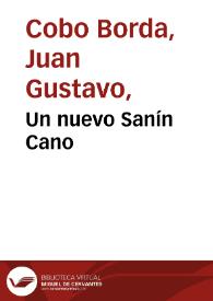 Un nuevo Sanín Cano | Biblioteca Virtual Miguel de Cervantes