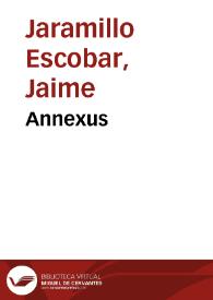 Annexus | Biblioteca Virtual Miguel de Cervantes