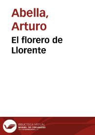 El florero de Llorente | Biblioteca Virtual Miguel de Cervantes