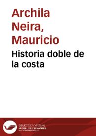 Historia doble de la costa | Biblioteca Virtual Miguel de Cervantes