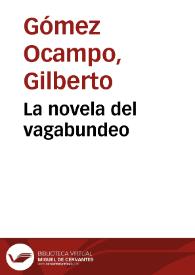 La novela del vagabundeo | Biblioteca Virtual Miguel de Cervantes