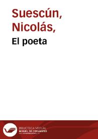 El poeta | Biblioteca Virtual Miguel de Cervantes