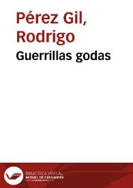 Guerrillas godas | Biblioteca Virtual Miguel de Cervantes