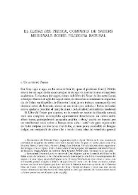 El "Llibre del Tresor", compendi de sabers medievals sobre filosofia natural / Llúcia Martín Pascual | Biblioteca Virtual Miguel de Cervantes