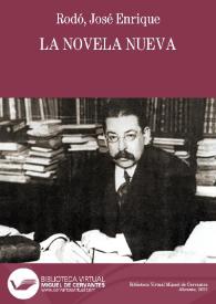 La novela nueva | Biblioteca Virtual Miguel de Cervantes