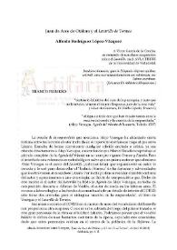 Juan de Arce de Otálora y el "Lazarilo de Tormes" / Alfredo Rodríguez López-Vázquez | Biblioteca Virtual Miguel de Cervantes