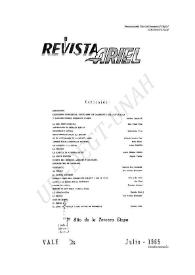 Revista Ariel. Núm. 165, julio de 1965 | Biblioteca Virtual Miguel de Cervantes