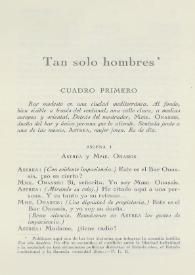 Tan solo hombres / Pedro Laín Entralgo | Biblioteca Virtual Miguel de Cervantes