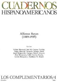 Cuadernos Hispanoamericanos. Los Complementarios/4, octubre 1989 | Biblioteca Virtual Miguel de Cervantes