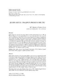 Julián Ayesta: una joven promesa del TEU / Mª Ángeles Varela Olea | Biblioteca Virtual Miguel de Cervantes