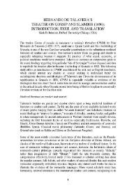 Hernando de Talavera's treatise on gossip and slander (1496): introduction, text and translation / Mark D. Johnston | Biblioteca Virtual Miguel de Cervantes