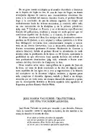 José María Valverde: trayectoria de una vocación asumida / María Isabel Paraíso | Biblioteca Virtual Miguel de Cervantes