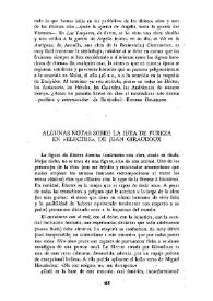 Algunas notas sobre la idea de pureza en "Electre" de Jean Giraudoux / Andrés Amorós | Biblioteca Virtual Miguel de Cervantes