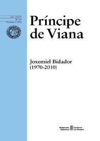 Príncipe de Viana. Anejo. Año LXXVII, núm. 264, 2016 | Biblioteca Virtual Miguel de Cervantes