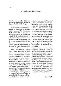 Cuadernos hispanoamericanos, núm. 634 (abril 2003). América en los libros | Biblioteca Virtual Miguel de Cervantes