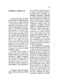 Unamuno epistolar / Diego Núñez | Biblioteca Virtual Miguel de Cervantes