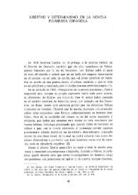Libertad y determinismo en la novela picaresca española / Daniel Eduardo Zalazar | Biblioteca Virtual Miguel de Cervantes