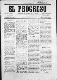 El Progreso : Periódico Democrático de la Marina. Núm. 9, 23 de octubre de 1884 | Biblioteca Virtual Miguel de Cervantes