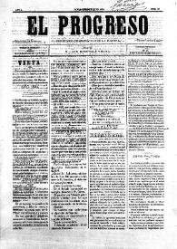 El Progreso : Periódico Democrático de la Marina. Núm. 20, 8 de enero de 1885 | Biblioteca Virtual Miguel de Cervantes