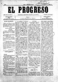 El Progreso : Periódico Democrático de la Marina. Núm. 21, 15 de enero de 1885 | Biblioteca Virtual Miguel de Cervantes
