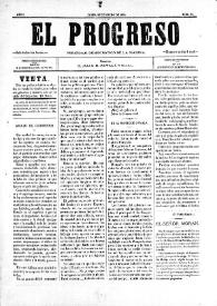 El Progreso : Periódico Democrático de la Marina. Núm. 22, 22 de enero de 1885 | Biblioteca Virtual Miguel de Cervantes