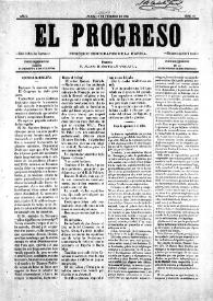 El Progreso : Periódico Democrático de la Marina. Núm. 26, 19 de febrero de 1885 | Biblioteca Virtual Miguel de Cervantes