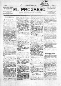El Progreso : Periódico Democrático de la Marina. Núm. 40, 23 de abril de 1885 | Biblioteca Virtual Miguel de Cervantes