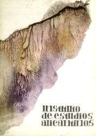 Revista Instituto de Estudios Alicantinos. Época II, núm. 1, enero 1969 | Biblioteca Virtual Miguel de Cervantes