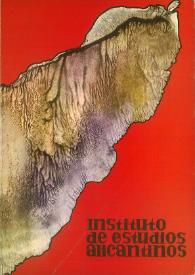 Revista Instituto de Estudios Alicantinos. Época II, núm. 4, agosto 1970 | Biblioteca Virtual Miguel de Cervantes