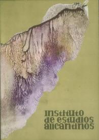 Revista Instituto de Estudios Alicantinos. Época II, núm. 7, enero 1972 | Biblioteca Virtual Miguel de Cervantes
