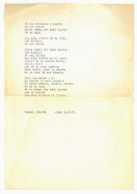 Poema de Rafael Alberti. Roma, 9 de diciembre de 1970
 | Biblioteca Virtual Miguel de Cervantes