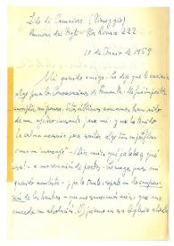Carta de Jorge Guillén a Camilo José Cela. Lido di Camaiore, 10 de junio de 1959
 | Biblioteca Virtual Miguel de Cervantes