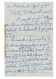 Carta de Jorge Guillén a José María Llompart. Recanati, 3 de agosto de 1960
 | Biblioteca Virtual Miguel de Cervantes