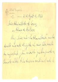 Carta de Jorge Guillén al Administrador de Correos en Palma de Mallorca. Santiago de Compostela, 21 de agosto de 1964
 | Biblioteca Virtual Miguel de Cervantes