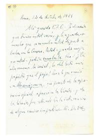 Carta de Jorge Guillén a Camilo José Cela. Roma, 12 de octubre de 1964
 | Biblioteca Virtual Miguel de Cervantes