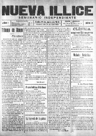 Nueva Illice (1913-1927). Núm. 2, 14 de junio de 1913 | Biblioteca Virtual Miguel de Cervantes