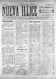 Nueva Illice (1913-1927). Núm. 22, 4 de noviembre de 1913 | Biblioteca Virtual Miguel de Cervantes