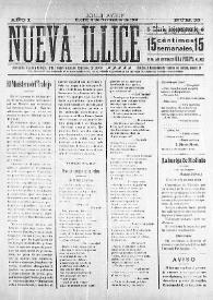 Nueva Illice (1913-1927). Núm. 23, 5 de noviembre de 1913 | Biblioteca Virtual Miguel de Cervantes