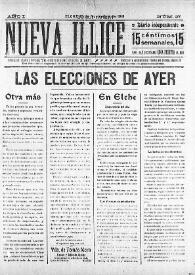 Nueva Illice (1913-1927). Núm. 27, 10 de noviembre de 1913 | Biblioteca Virtual Miguel de Cervantes