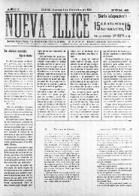 Nueva Illice (1913-1927). Núm. 48, 5 de diciembre de 1913 | Biblioteca Virtual Miguel de Cervantes