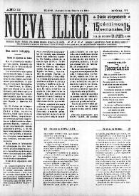 Nueva Illice (1913-1927). Núm. 77, 15 de enero de 1914 | Biblioteca Virtual Miguel de Cervantes