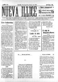 Nueva Illice (1913-1927). Núm. 78, 16 de enero de 1914 | Biblioteca Virtual Miguel de Cervantes