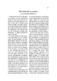 Cuadernos hispanoamericanos núm. 606 (diciembre 2000). El fondo de la maleta. "Los hermanos Mayores" | Biblioteca Virtual Miguel de Cervantes