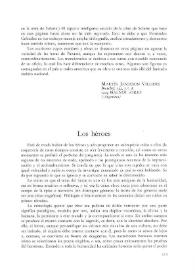 Los héroes / Blas Matamoro | Biblioteca Virtual Miguel de Cervantes