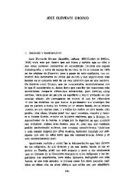 José Clemente Orozco / Carlos Areán | Biblioteca Virtual Miguel de Cervantes