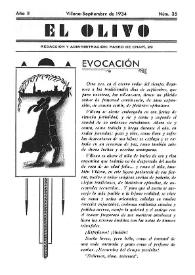 El Olivo: Órgano de los A. Alumnos Salesianos. Núm. 35, septiembre de 1934 | Biblioteca Virtual Miguel de Cervantes