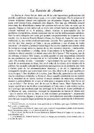 La "Revista de Avance" / César Leante | Biblioteca Virtual Miguel de Cervantes