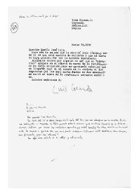 Carta de Luis Cernuda a Camilo José Cela. México, 25 de marzo de 1959
 | Biblioteca Virtual Miguel de Cervantes