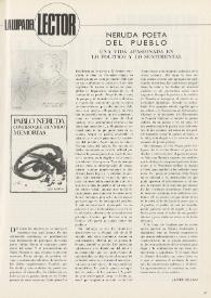 Neruda, poeta del pueblo: una vida apasionada en lo político y lo sentimental / Javier Villán | Biblioteca Virtual Miguel de Cervantes