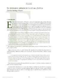 El bestiario menor de "La pícara Justina" / Cándido Santiago Álvarez | Biblioteca Virtual Miguel de Cervantes